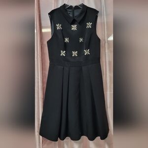 Ted Baker Black Saski Cocktail  Dress.